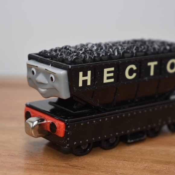 HECTOR Coal Hopper Thomas & Friends Diecast Take N Play Along Train Tank Engine - Picture 2 of 7
